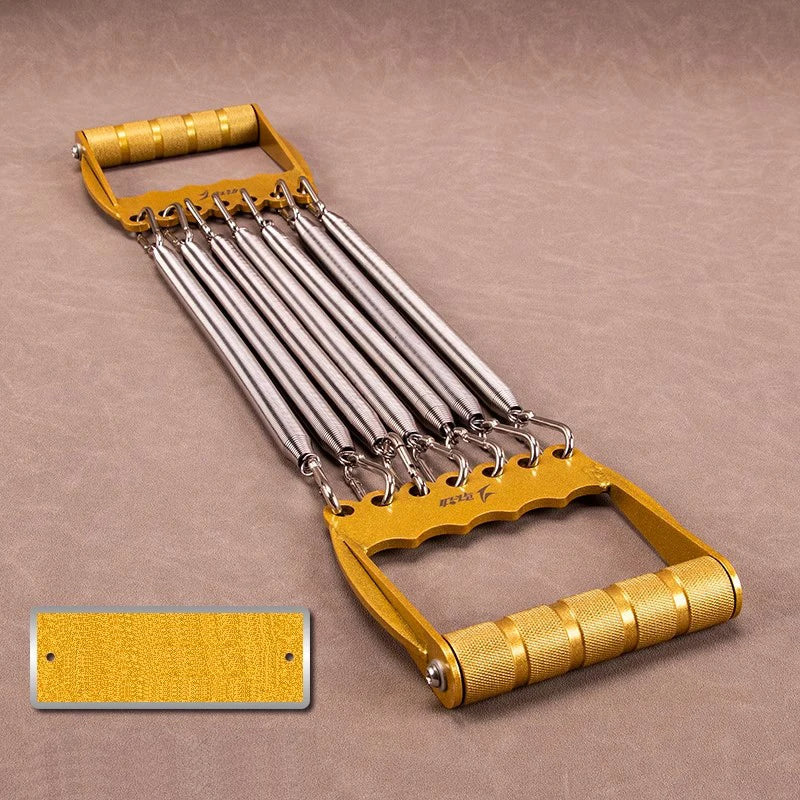 Men’s Spring Chest Expander – Stainless Steel Gym Equipment for Muscle Strength Training, Arm Pulling & Upper Body Workout Power