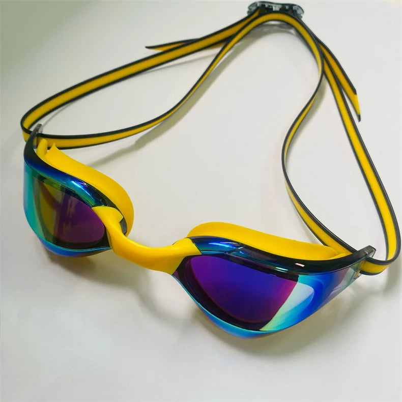 Professional Anti-Fog Swimming Goggles – Leakproof, HD Vision Swim Eyewear for Men & Women with Adjustable Silicone Comfort Fit