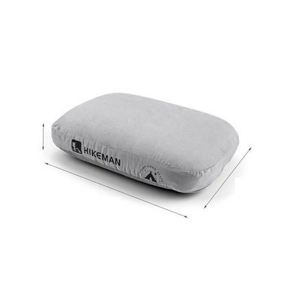 Memory Foam Camping Pillow - Full-Size Rollable Camp Pillow with Removable Washable Cover and Stuff Sack