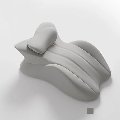 Bedridden Prone Sleeper Pillow - Memory Foam Support Cushion for Varicose Veins, Waist, Cervical Relief and Deep Full-Body Relaxation
