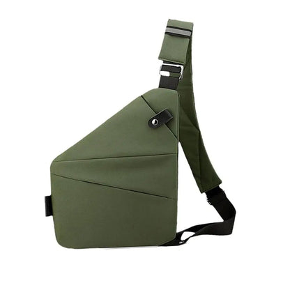 Men’s Anti-Theft Crossbody Chest Bag – Compact Travel Shoulder Bag with Hidden Safety Pocket for Casual and Outdoor Adventures