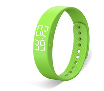Smart Fitness Bracelet for Men & Women – Vibration Alarm, Step Counter, Stylish Sports Watch for Students and Active Lifestyles