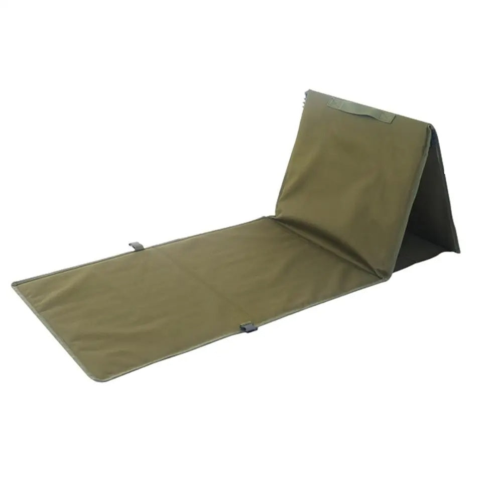 Foldable Beach Lounge Chair Mat – Lightweight Tanning Recliner with Backrest for Comfortable, Ergonomic Outdoor Relaxation