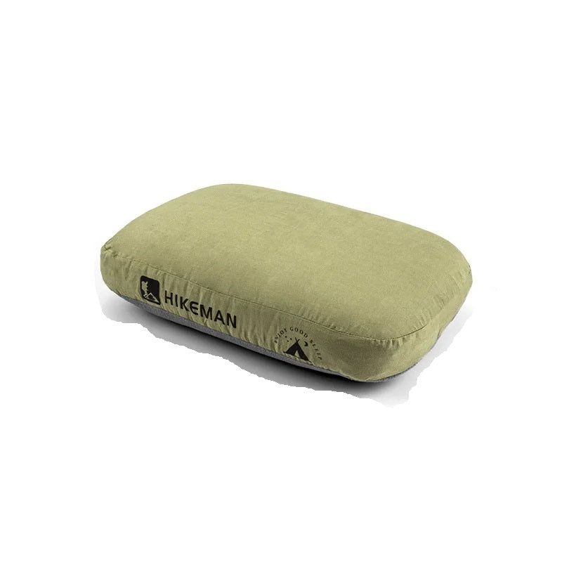 Memory Foam Camping Pillow - Full-Size Rollable Camp Pillow with Removable Washable Cover and Stuff Sack