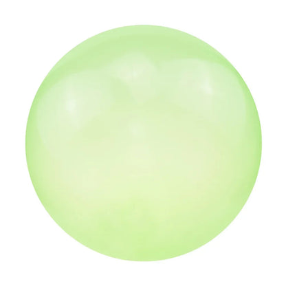 Large Water-Filled Bouncy Ball - Transparent 130x40cm Outdoor Toy for Kids - Birthday Fun, Splash Play & Non-Leak Design