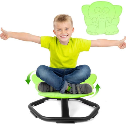 Swivel Chair Toy for Kids – 360° Fun Spinning Outdoor Seat for Balance, Motion Play, and Sensory Development for Boys & Girls