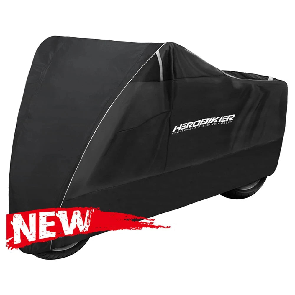 All-Season Waterproof Motorcycle Cover – UV-Protected, Dustproof Outdoor Bike Cover in ML to XXXXL Sizes for Ultimate Protection
