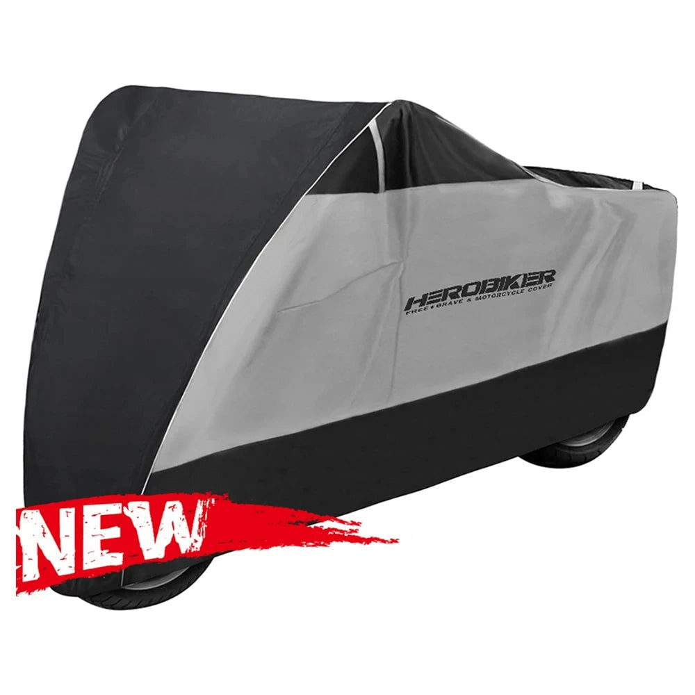 All-Season Waterproof Motorcycle Cover – UV-Protected, Dustproof Outdoor Bike Cover in ML to XXXXL Sizes for Ultimate Protection