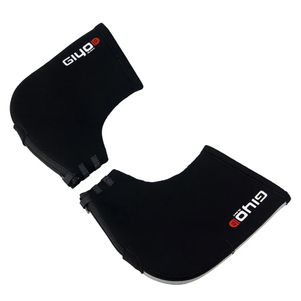 Thermal Handlebar Mitts for MTB – Windproof Cycling Gloves with Reflective Design for Men & Women Winter Night Rides