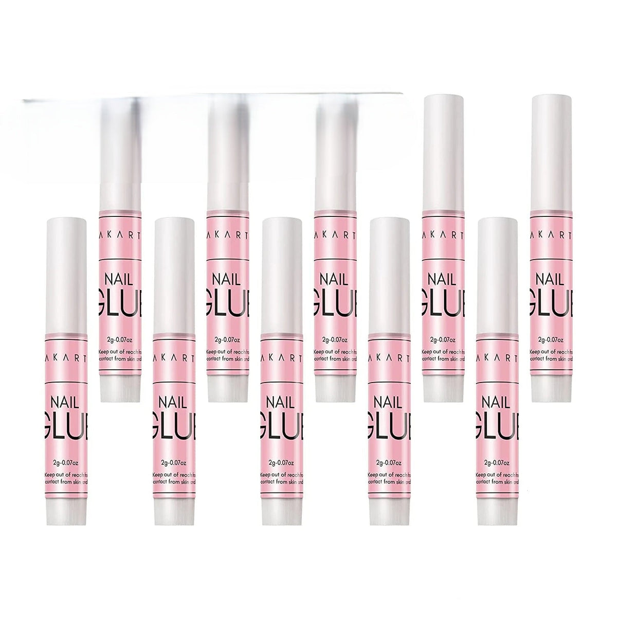 Nail Glue & Remover Set – Gentle UV Nail Glue for Press-On Nails, Non-Acetone Removal for Damage-Free Nail Art Experience