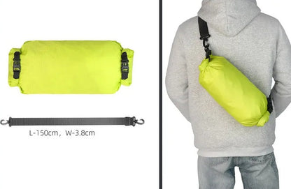 Bike Handlebar Bag – 12L Waterproof Bicycle Rack Bag with Replaceable Dry Liner for Ultimate Storage & Travel Convenience