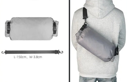 Bike Handlebar Bag – 12L Waterproof Bicycle Rack Bag with Replaceable Dry Liner for Ultimate Storage & Travel Convenience