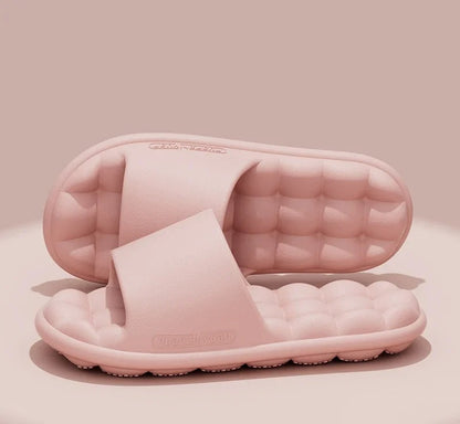 Anti-Slip EVA Massage Slippers for Men & Women – Lightweight Indoor Bathroom Sandals with Soft Sole for Summer Home Comfort