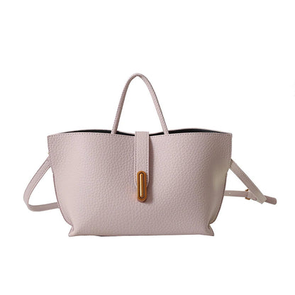 Luxury Leather Tote Handbag for Women – Designer Soft Shoulder Crossbody Bag with Large Capacity and Elegant Fashion Appeal