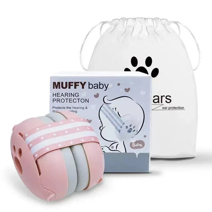 Adjustable Baby Noise-Cancelling Earmuffs – Soft, Noise-Proof Mini Headset for Kids’ Outdoor Sleep, Travel & Airplane Comfort