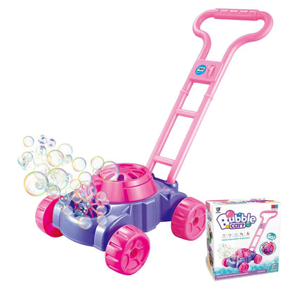 Outdoor Bubble Tank Car Toy – Motorized Bubble Blowing Trolley for Kids, Summer Play, Garden Fun & Gift Idea