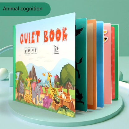 Montessori Baby Busy Book - Quiet Early Learning Educational Game with Matching Activities for Toddlers Ages 1 to 3