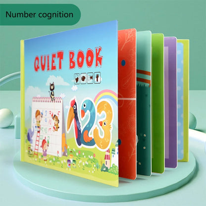 Montessori Baby Busy Book - Quiet Early Learning Educational Game with Matching Activities for Toddlers Ages 1 to 3