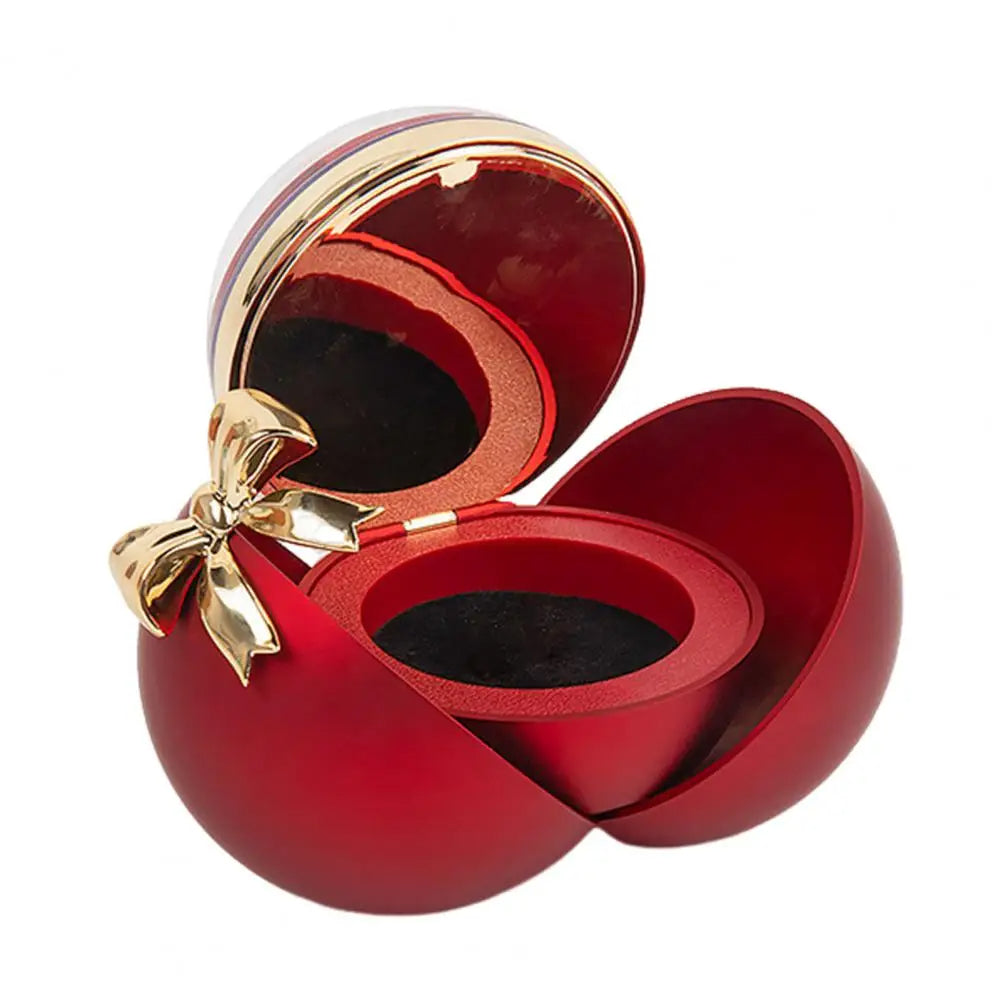 Preserved Flower Ring Box – Elegant Velvet Jewelry Gift Box for Engagements, Proposals, Weddings & Romantic Valentine’s Surprises