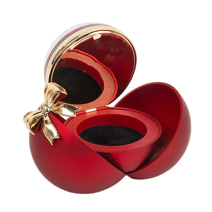 Preserved Flower Ring Box – Elegant Velvet Jewelry Gift Box for Engagements, Proposals, Weddings & Romantic Valentine’s Surprises