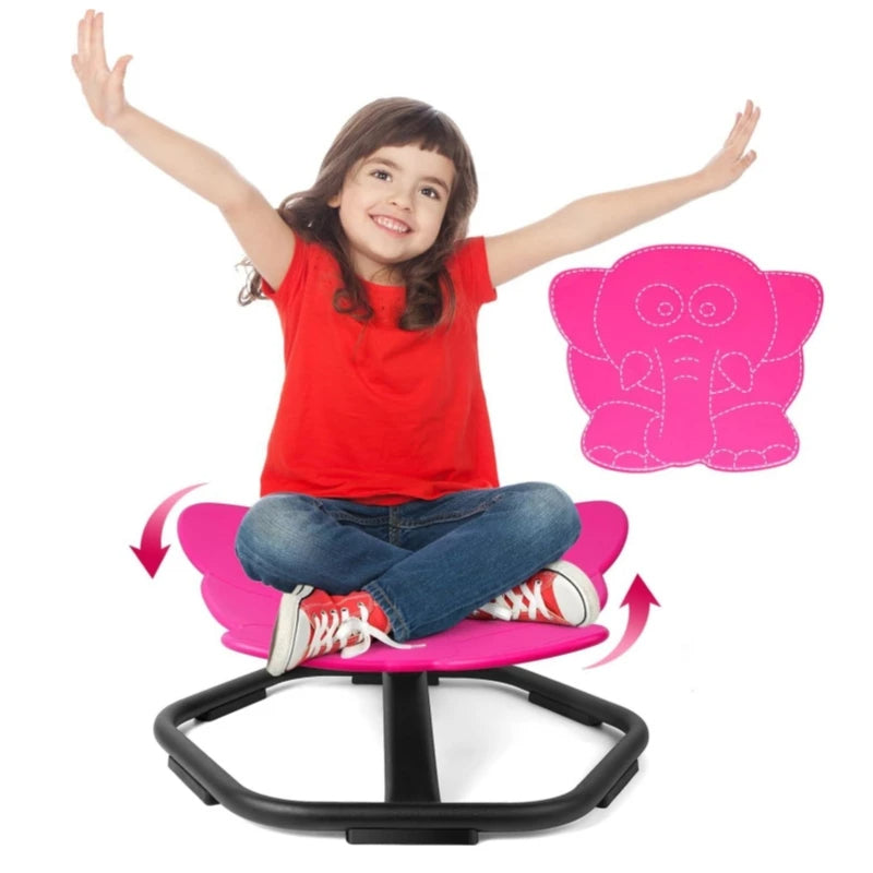 Swivel Chair Toy for Kids – 360° Fun Spinning Outdoor Seat for Balance, Motion Play, and Sensory Development for Boys & Girls