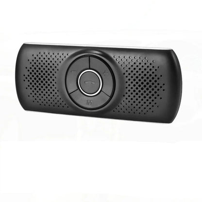Car Kit Handsfree Speakerphone – Crystal Clear Bluetooth Calls with Multipoint Connectivity, Sun Visor Mount, and Built-in Car Charger