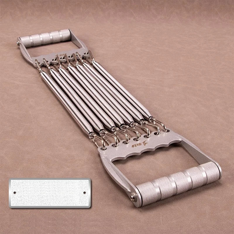 Men’s Spring Chest Expander – Stainless Steel Gym Equipment for Muscle Strength Training, Arm Pulling & Upper Body Workout Power