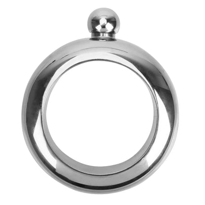 Bracelet Hip Flask for Women – 3.5oz Round Wine Bangle Holds Whiskey, Vodka, or Liquor with Elegant Hidden Functionality