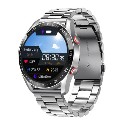 Men’s Sports Smartwatch – HW20 ECG+PPG Waterproof Bluetooth Call, Heart Rate Monitor, Fitness Tracker, Message Alerts, Sport Companion