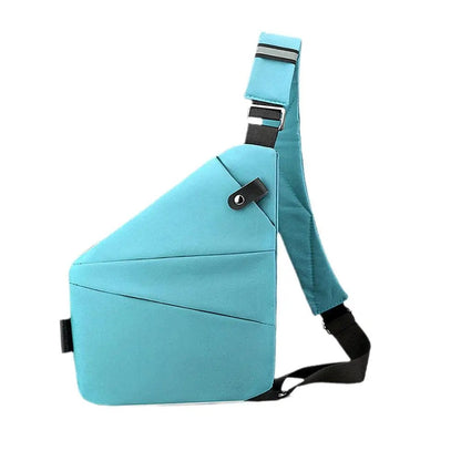 Men’s Anti-Theft Crossbody Chest Bag – Compact Travel Shoulder Bag with Hidden Safety Pocket for Casual and Outdoor Adventures