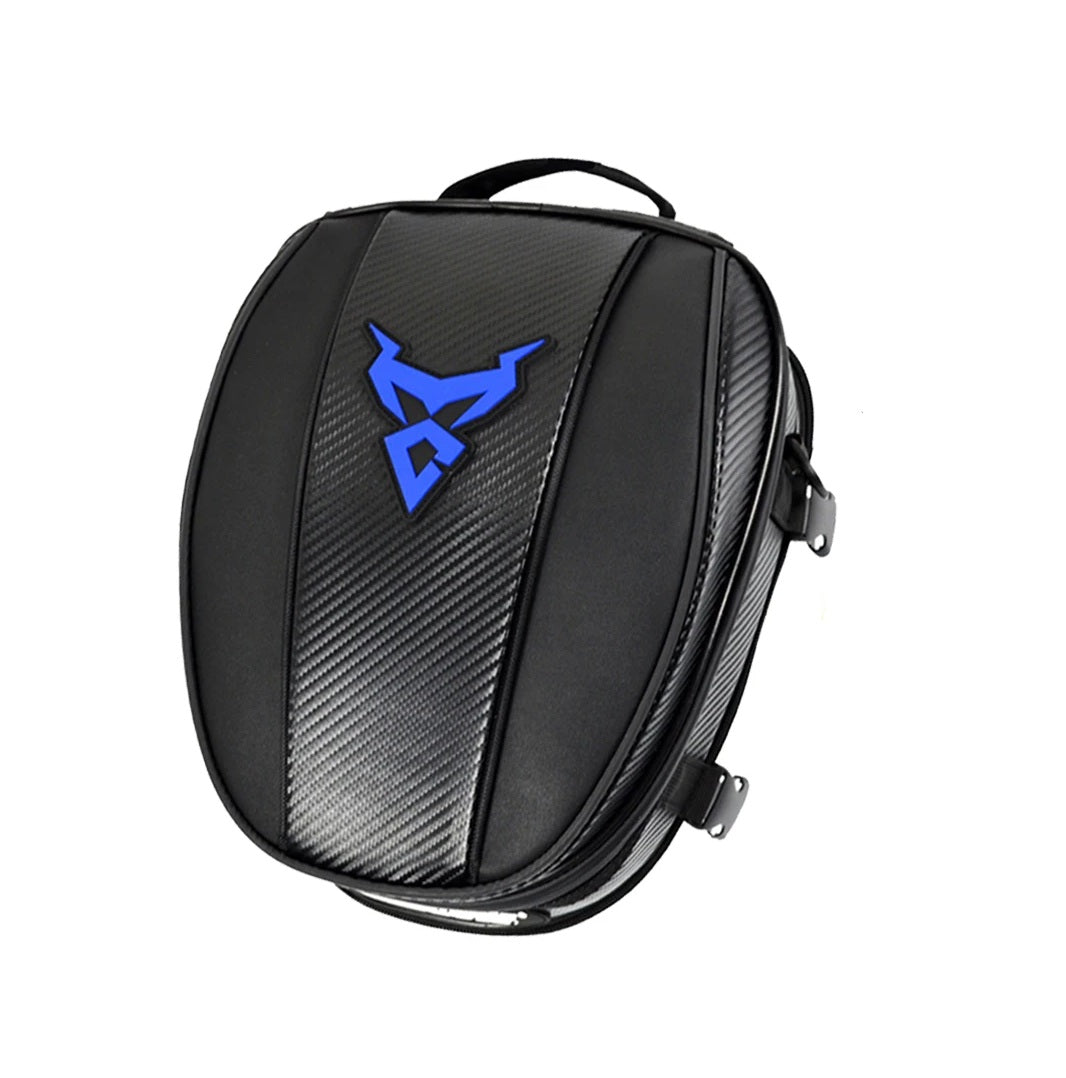 Motocentric Waterproof Tail Bag – High-Capacity Multipurpose Motorcycle Rear Seat Storage & Rider Backpack with Durable Material & Secure Design