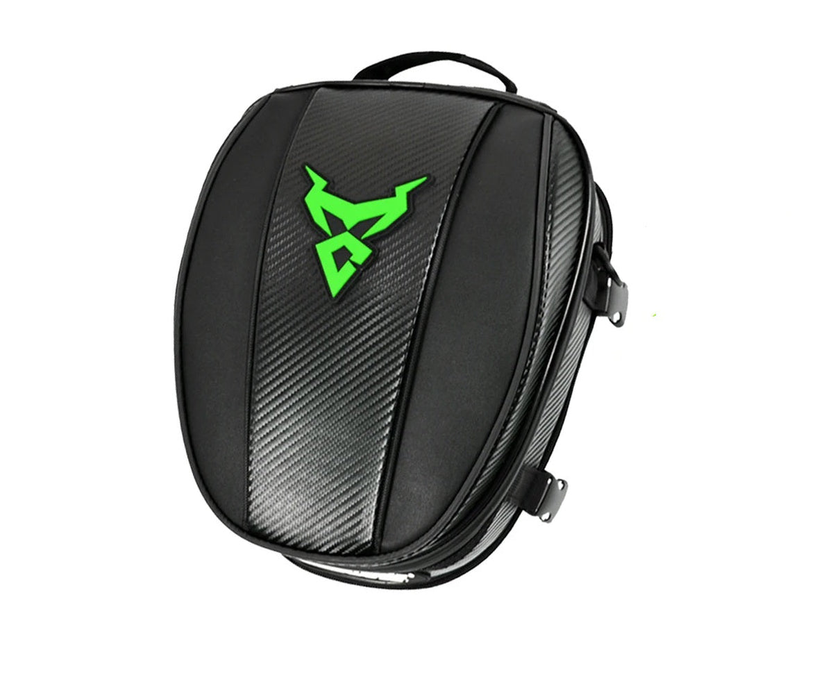Motocentric Waterproof Tail Bag – High-Capacity Multipurpose Motorcycle Rear Seat Storage & Rider Backpack with Durable Material & Secure Design