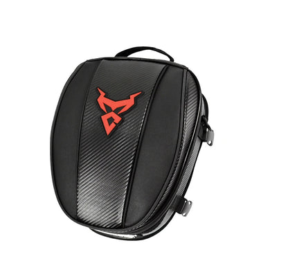 Motocentric Waterproof Tail Bag – High-Capacity Multipurpose Motorcycle Rear Seat Storage & Rider Backpack with Durable Material & Secure Design