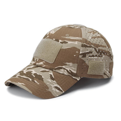 Men’s Camouflage Baseball Cap – Breathable UV Sun Hat for Hunting, Hiking, Fishing, Beach Sports & Outdoor Protection