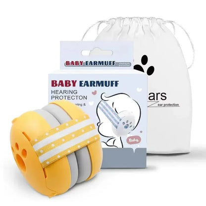 Adjustable Baby Noise-Cancelling Earmuffs – Soft, Noise-Proof Mini Headset for Kids’ Outdoor Sleep, Travel & Airplane Comfort