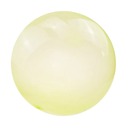 Large Water-Filled Bouncy Ball - Transparent 130x40cm Outdoor Toy for Kids - Birthday Fun, Splash Play & Non-Leak Design
