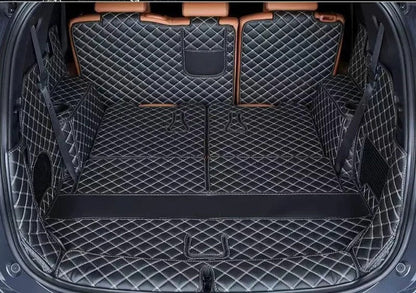 Custom-Fit Car Trunk Mats – Waterproof Boot Carpets for 7-Seater Models Car