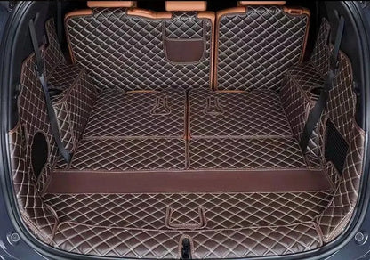 Custom-Fit Car Trunk Mats – Waterproof Boot Carpets for 7-Seater Models Car