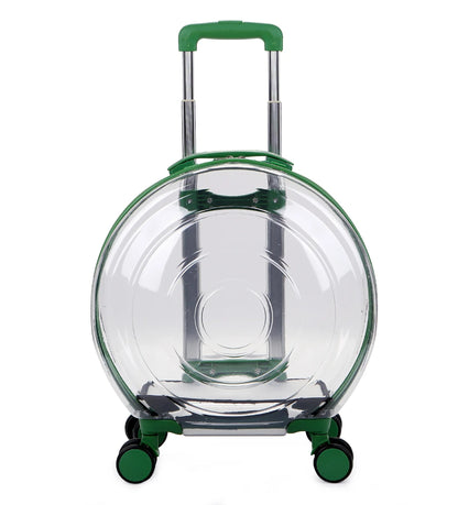 Transparent Pet Suitcase – Large Capacity Bubble Box for Stylish Pet Travel