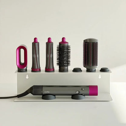 Non-Perforated Hair Dryer Holder – Wall-Mountable Cradle for Convenient Storage of Your Hair Styler