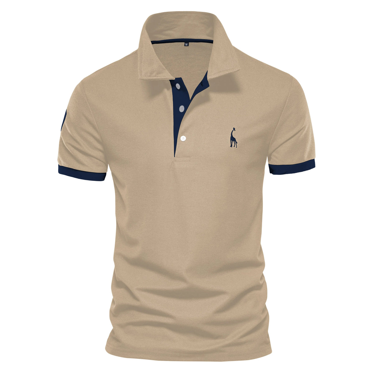 Embroidered Cotton Polo Shirts – Slim Fit Cotton Polos for Men with Casual Solid Color and Elegant Touch