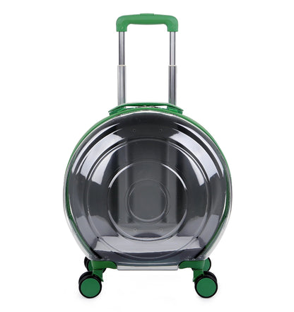 Transparent Pet Suitcase – Large Capacity Bubble Box for Stylish Pet Travel