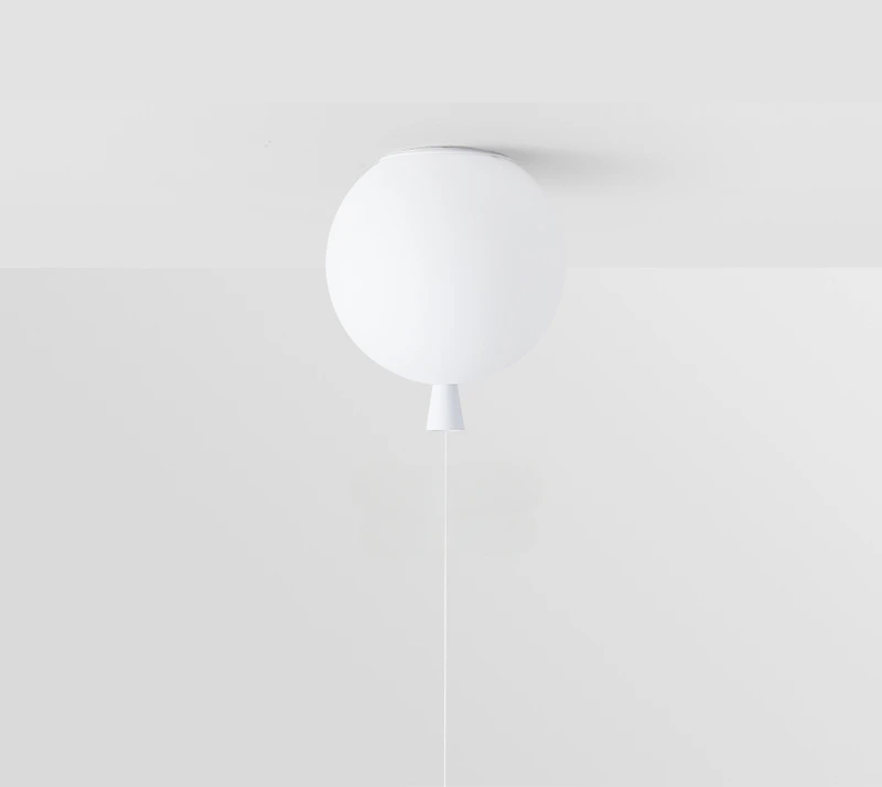 Modern Balloon Ceiling Lamp – LED Acrylic Wall Light for Kids’ Bedroom, Playroom, or Nursery Colorful Lighting Decor