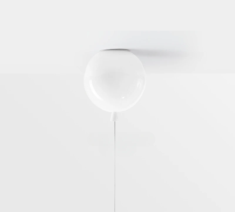 Modern Balloon Ceiling Lamp – LED Acrylic Wall Light for Kids’ Bedroom, Playroom, or Nursery Colorful Lighting Decor
