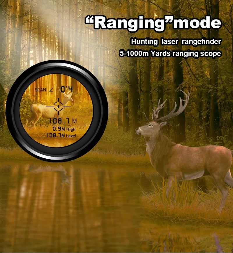 1000 Feet Hunting Range Finder