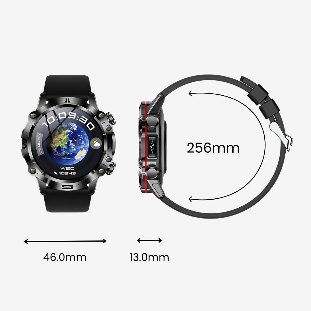 High-end ECG/EKG blood sugar health HD sports smart watch