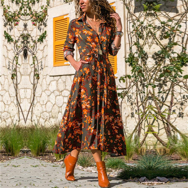 Printed Season Dress