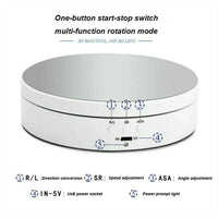 360° Electric Motorized Rotating Display Rack