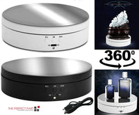 360° Electric Motorized Rotating Display Rack