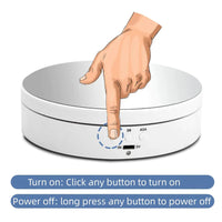 360° Electric Motorized Rotating Display Rack